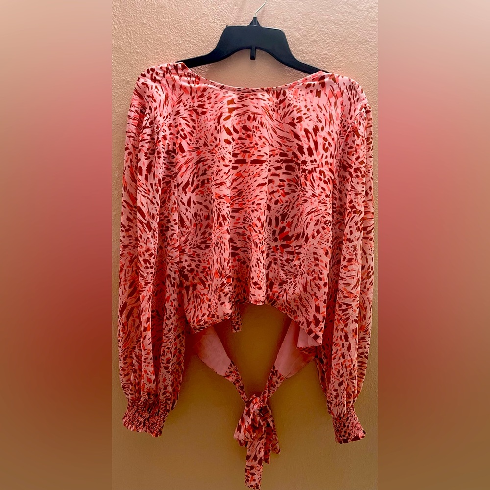 Blouse with Open Back